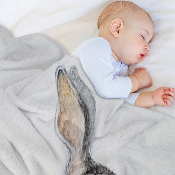 Hare Anti-pilling Throw Blanket