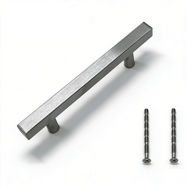 Stainless Steel Modern Cabinet Handles Drawer Pulls - 40 Pack
