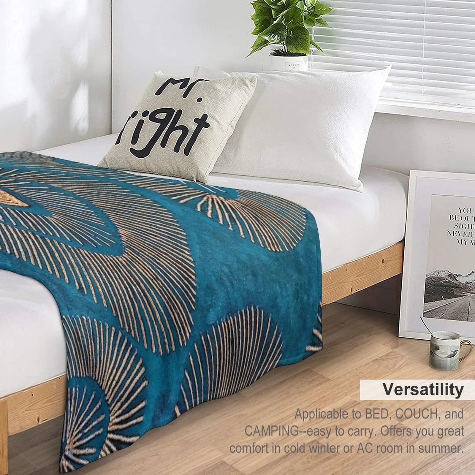 Fossilized Throw Blanket