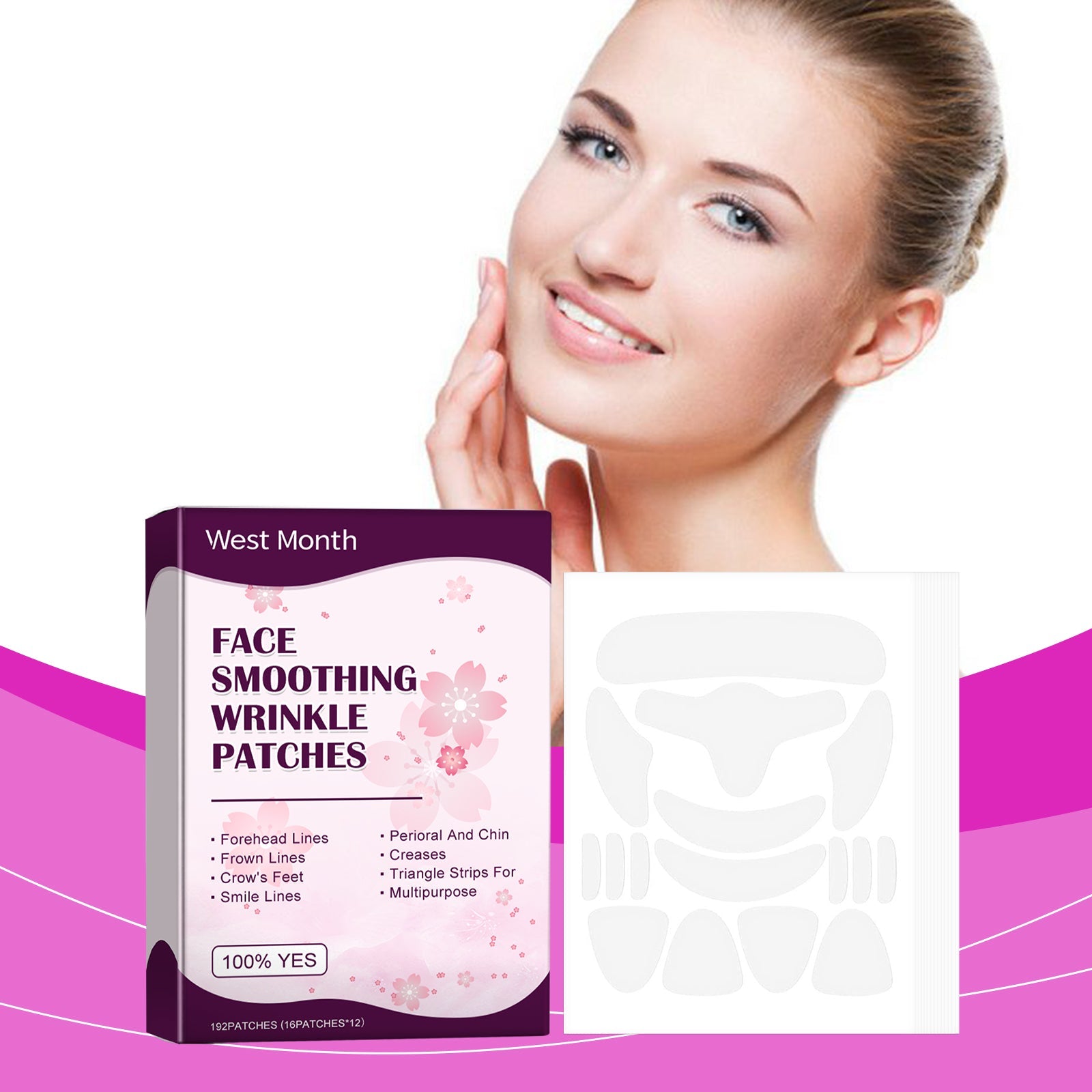 Facial Care Patch Facial Relaxation Skin Massage Treatment Nourishing Skin Care Massage Patch