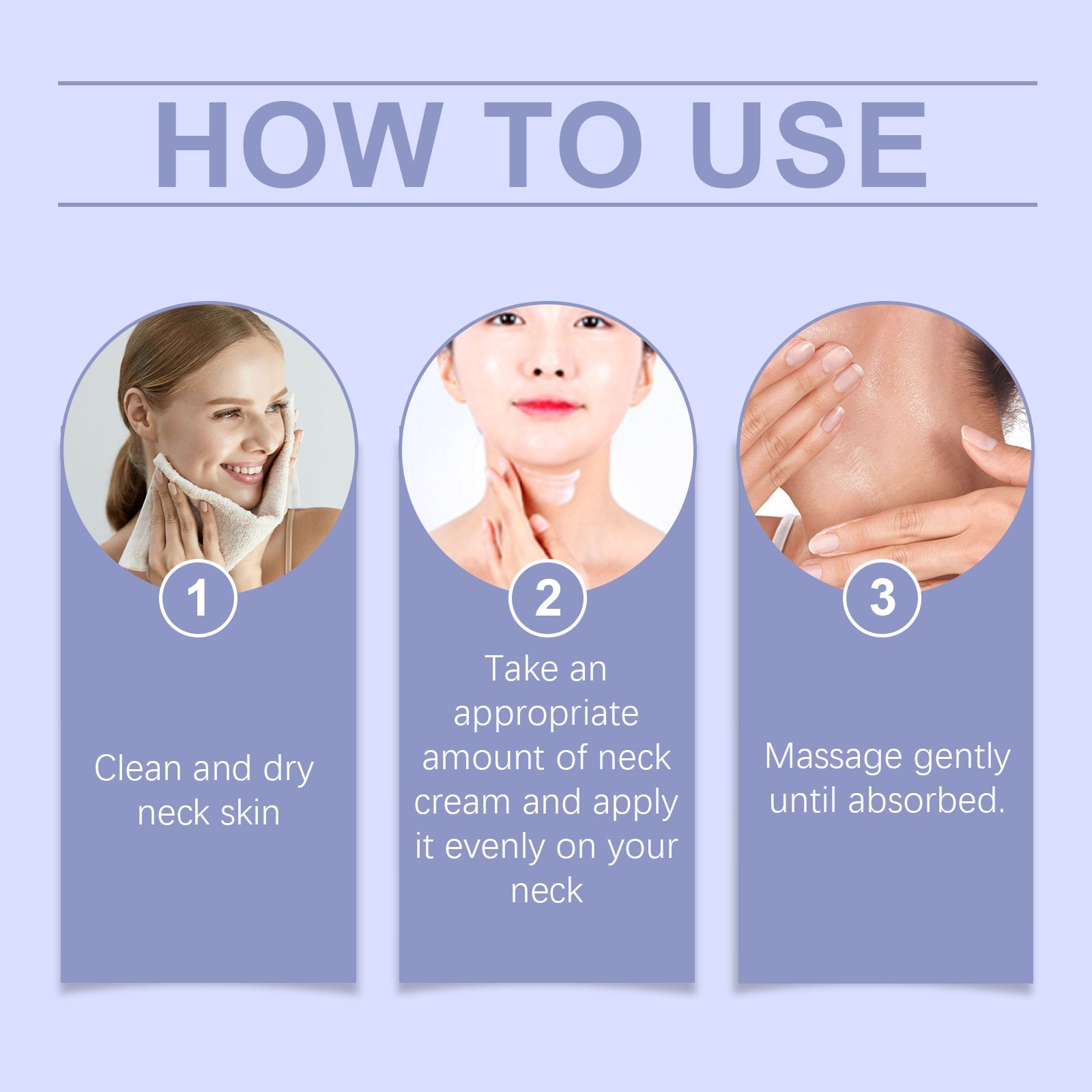 Moisturizing Neck Firming Cream Neck Repair Cream Firming And Lifting Gentle Moisturizing Elastic Elastic Anti-Wrinkle