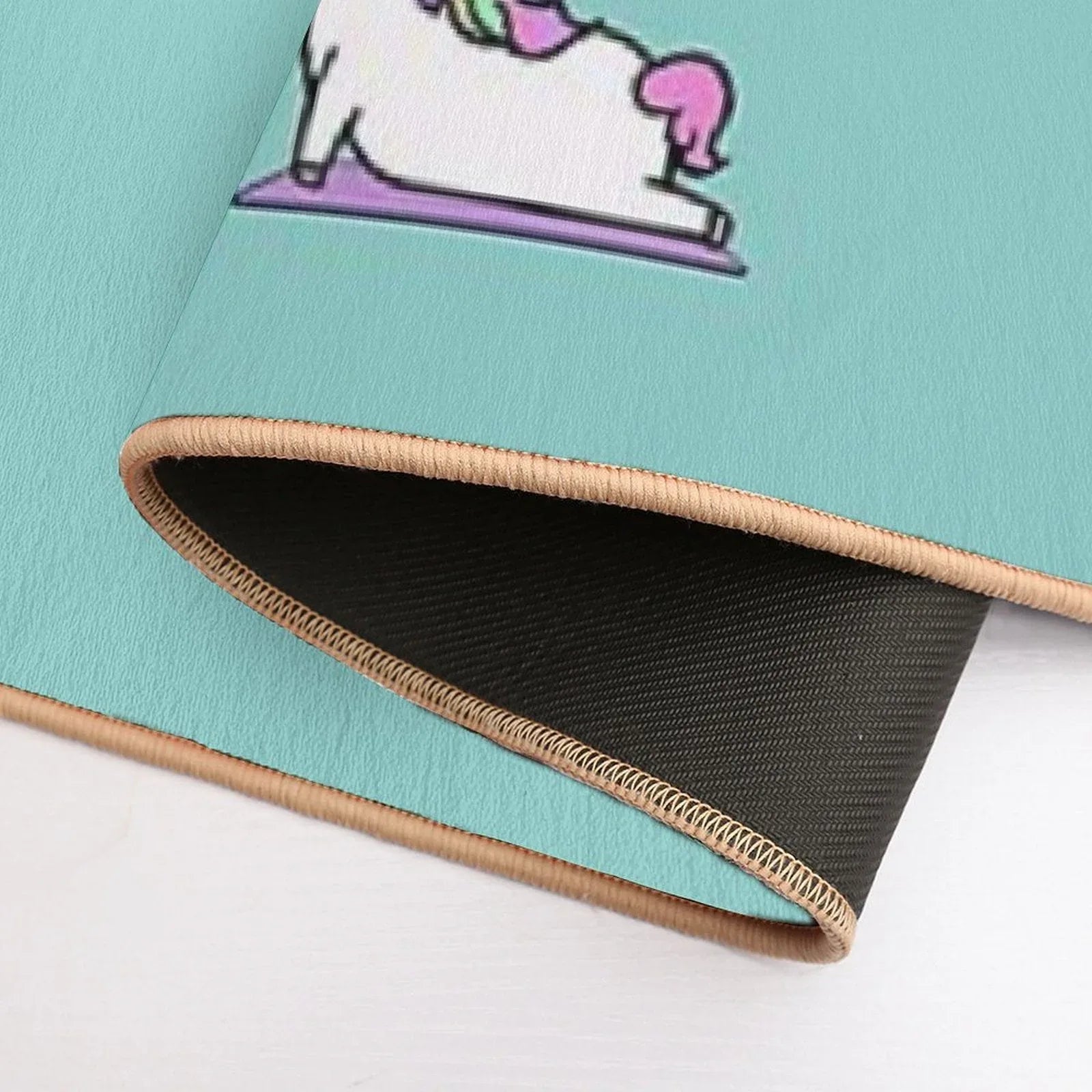 Unicorn Yoga Bath Mat