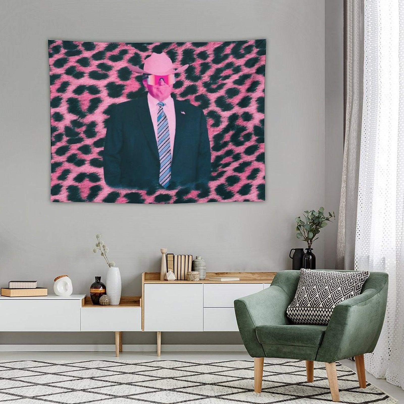 Retro Trump Tapestry