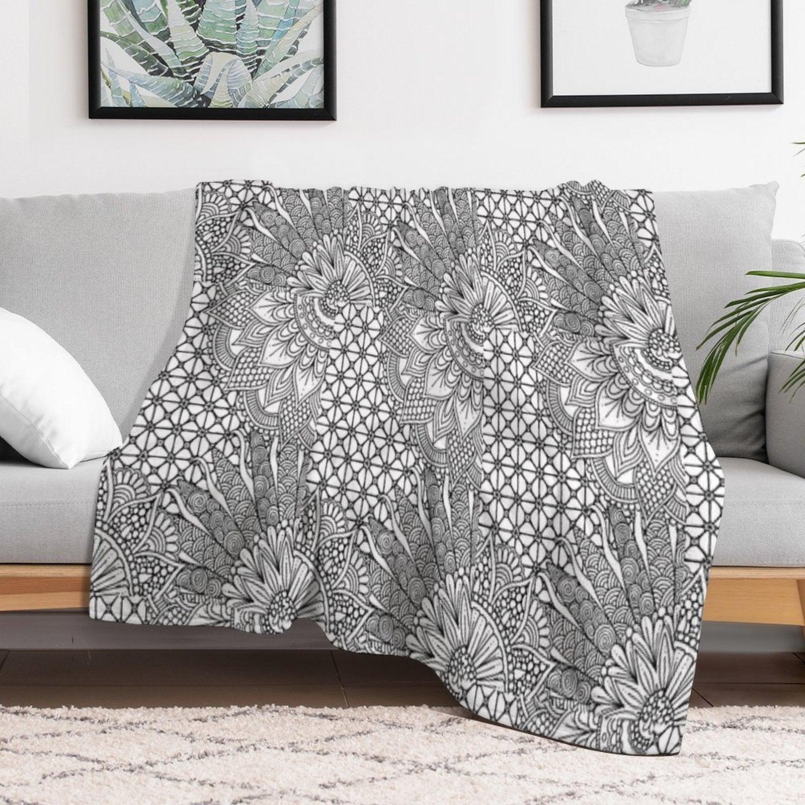 Tangled Trip Throw Blanket