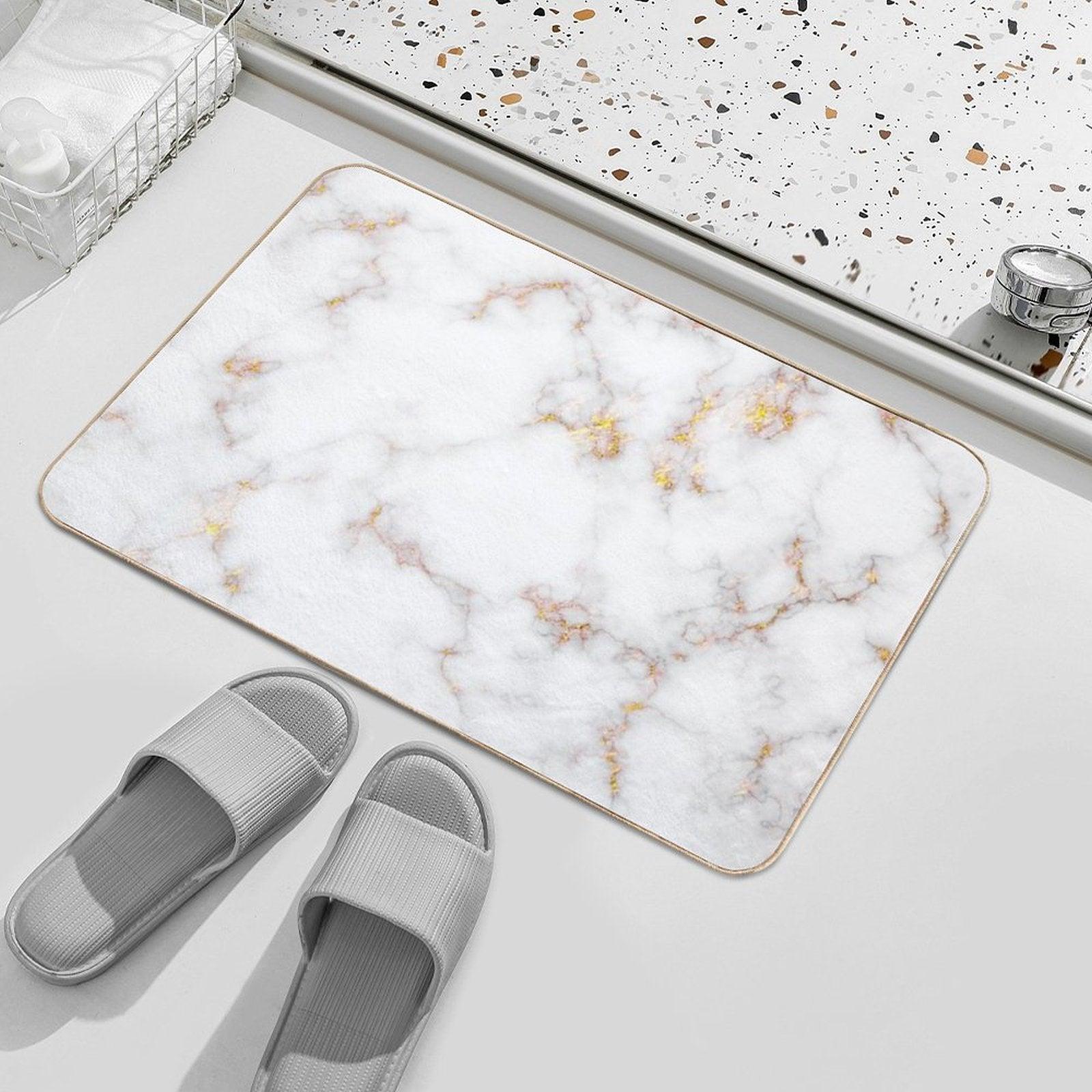 Marble - Gold Bath Mat
