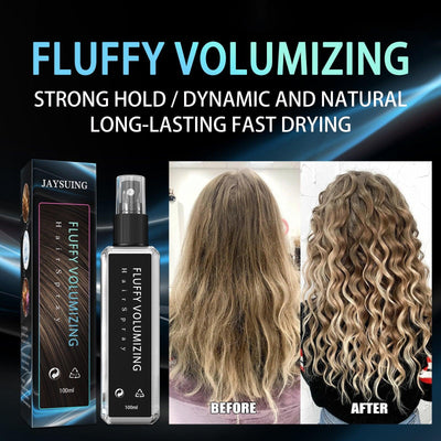 Hair Styling Spray Moisturizing Styling Fragrance Lasting Curly Hair Styling Dry Gel Hairspray Hair Fluffy Gel Water 100ml