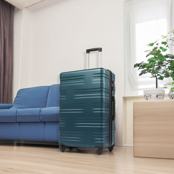 Merax Luggage with TSA Lock Spinner Wheels Hardside Expandable Luggage Travel Suitcase Carry on Luggage ABS 24