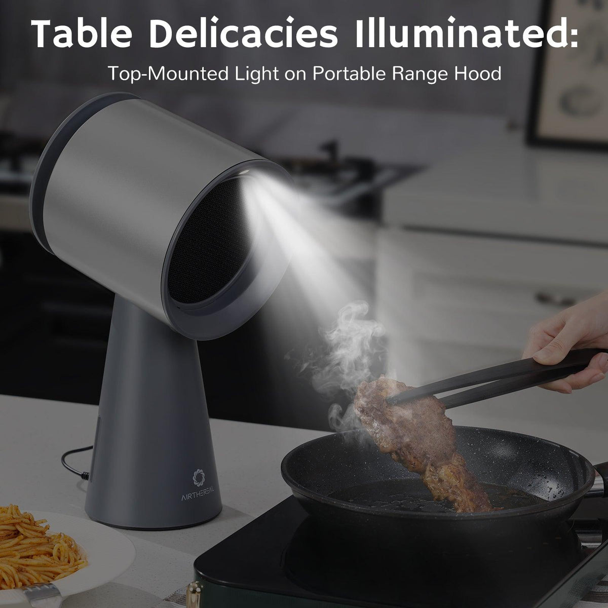 RH180 Portable Desktop Range Hood, Wired Powered Option