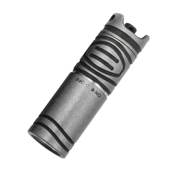 Titanium Alloy Handheld Torch Mini LED Flashlight Portable Outdoor Wautton Outdoor Gear