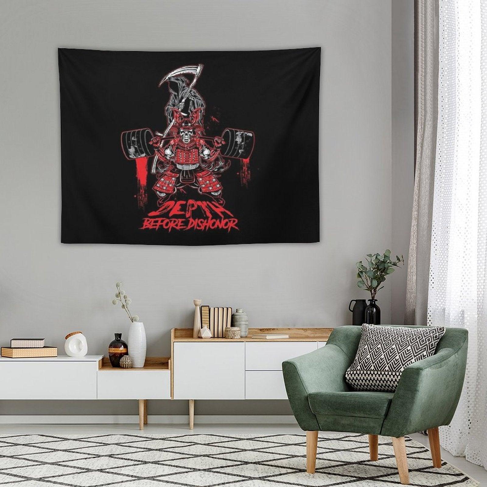 Depth Before Dishonor Tapestry