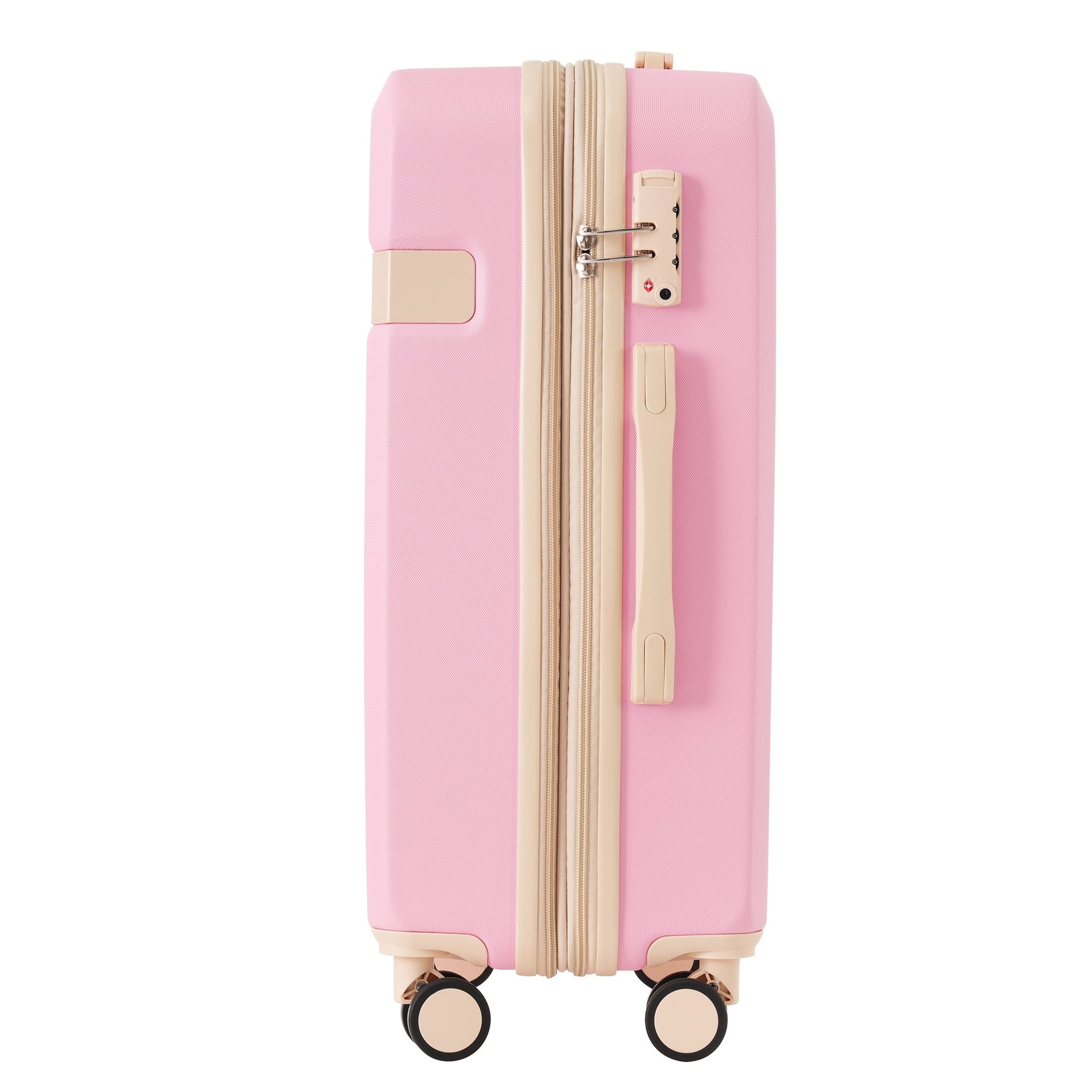 4 Piece Luggage Set with Compression Packing Cubes for Suitcase Expanable Spinner Wheels Lightweight Suitcase with TSA Lock 16 IN+20IN+24IN+28IN