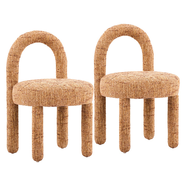 Curco Dining Chair (Set of 2) Brown