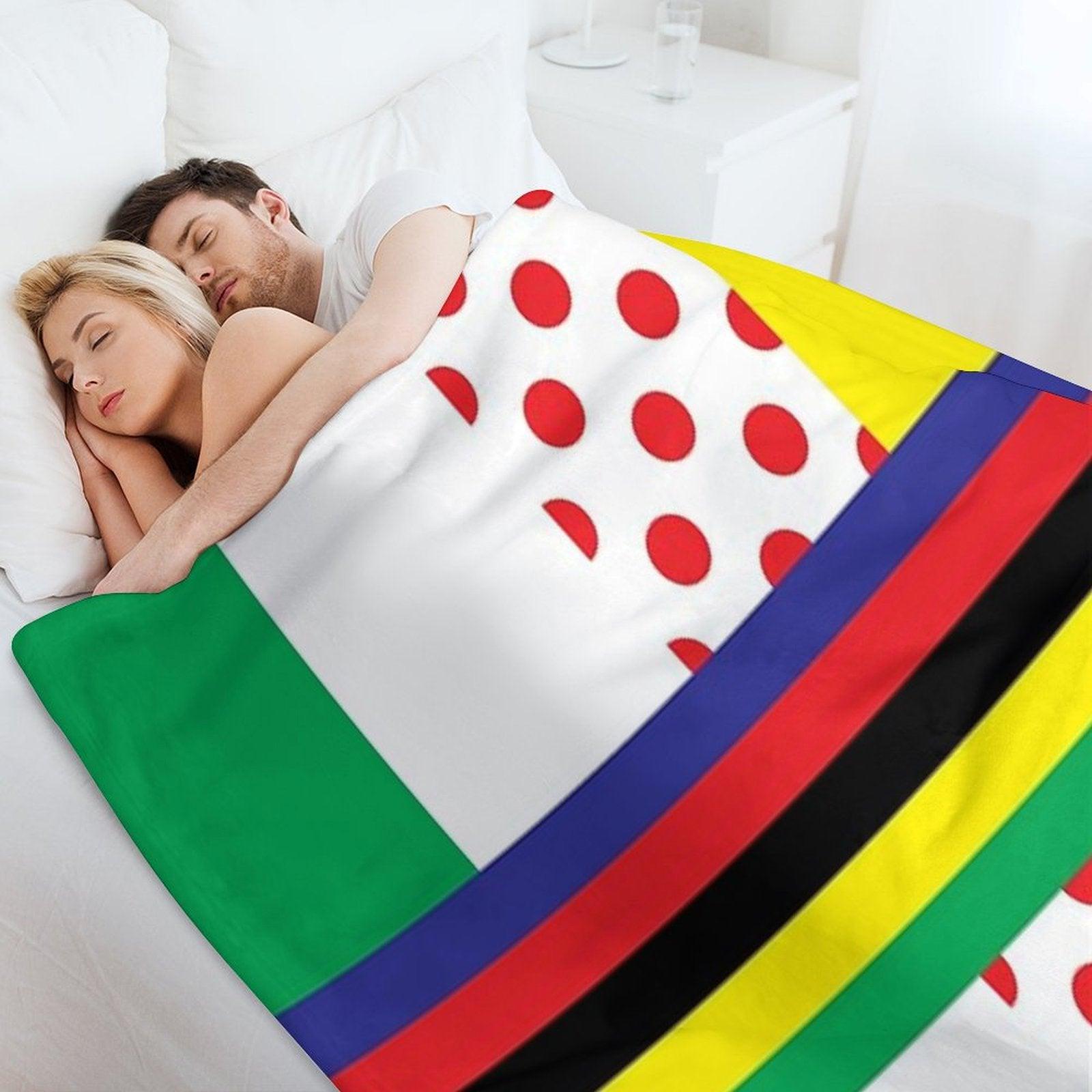 Tour Jerseys Throw Blanket