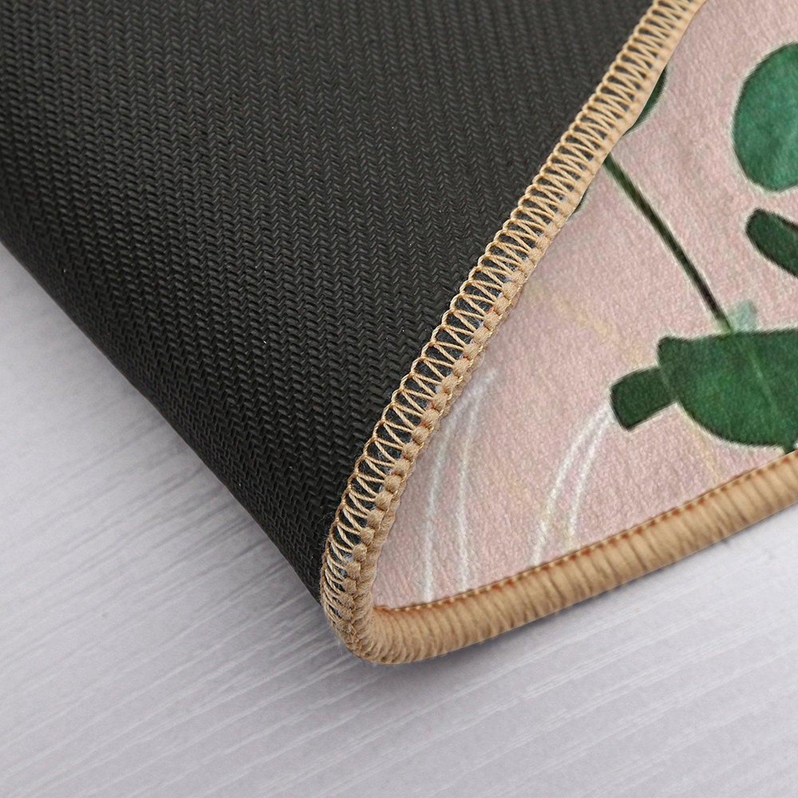 Eucalyptus Fan Palm Finesse #1 #tropical #decor #art Bath Mat