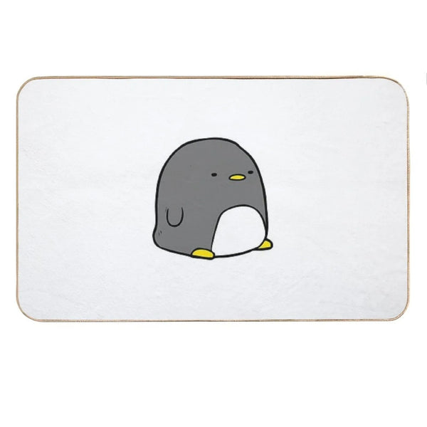 Cute Cuddly Penguin Bath Mat
