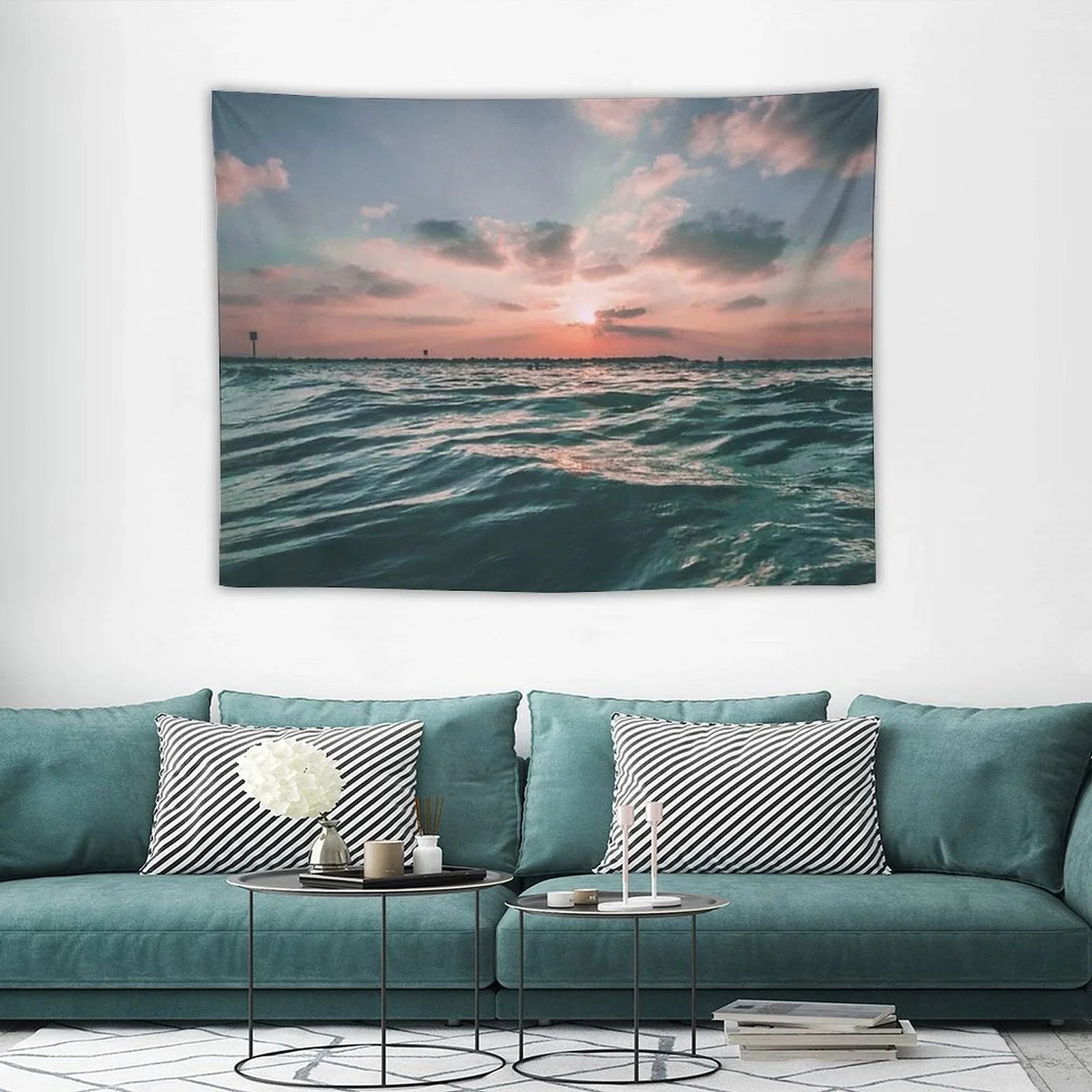 Ocean Sunrise Tapestry