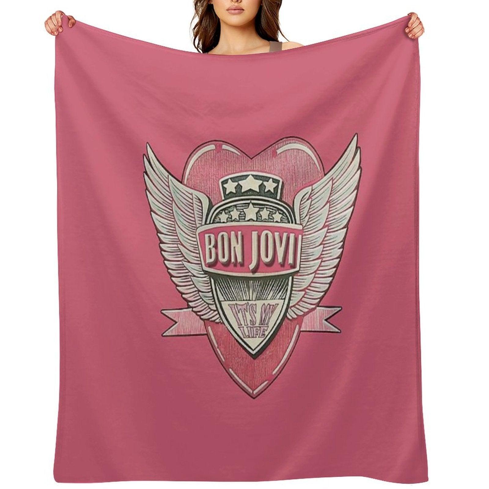 Vintage BJ It's My Life Throw Blanket
