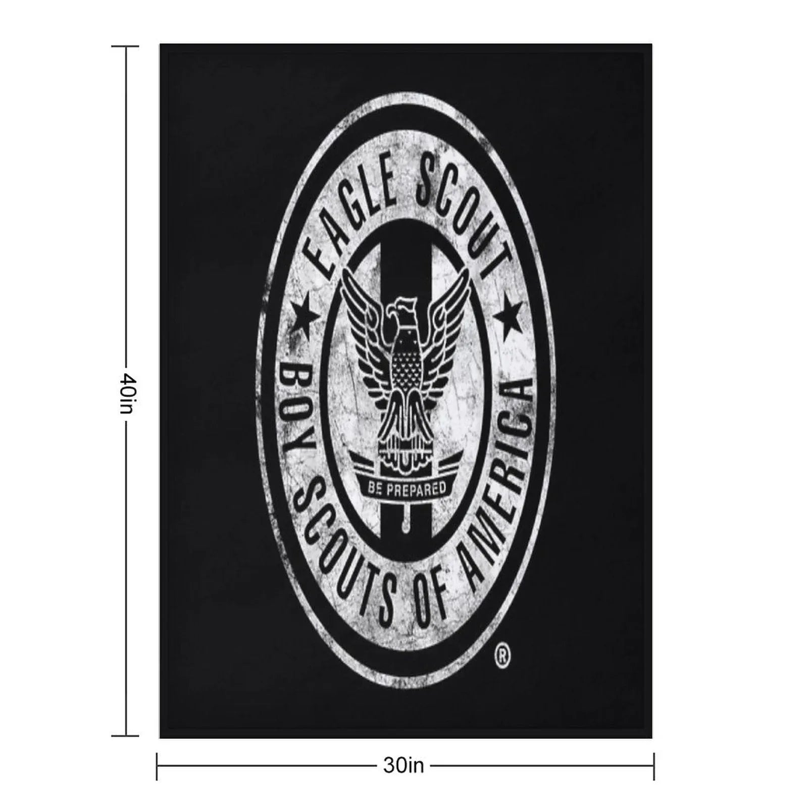 Officially Licensed Eagle Scout Throw Blanket