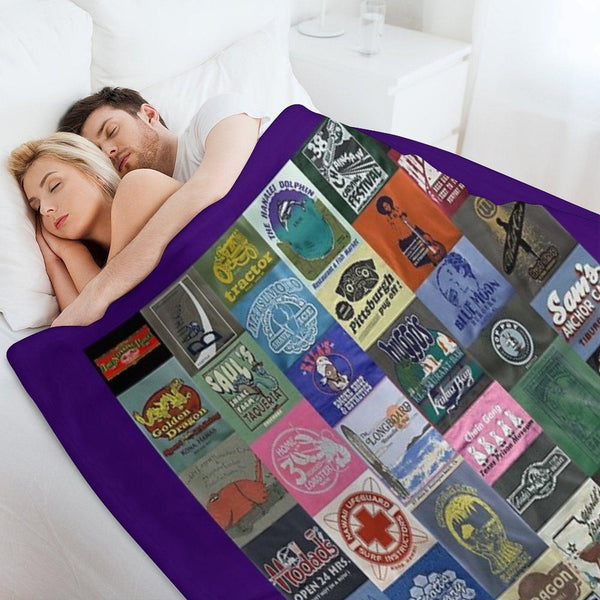 Bella Swan's Eclipse T-shirt Quilt Replica  Twilight Saga Fanart Throw Blanket