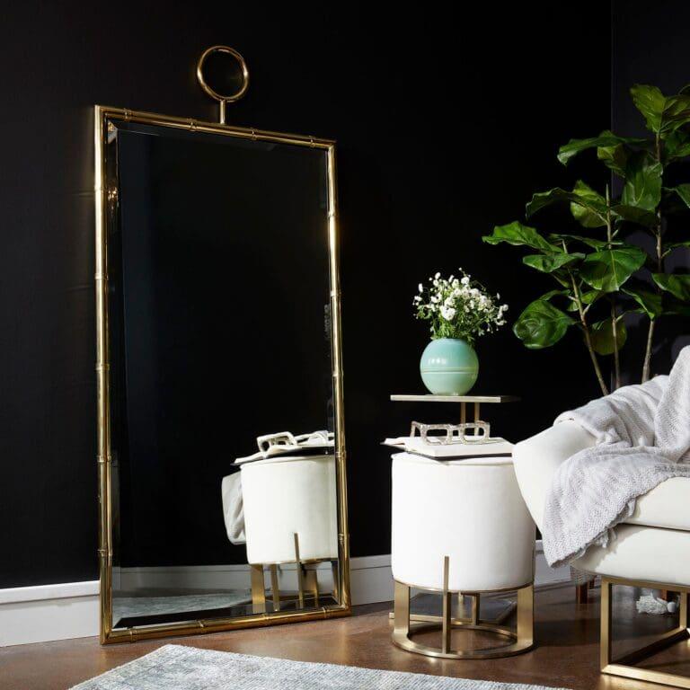 Golden Image Mirror | Brass