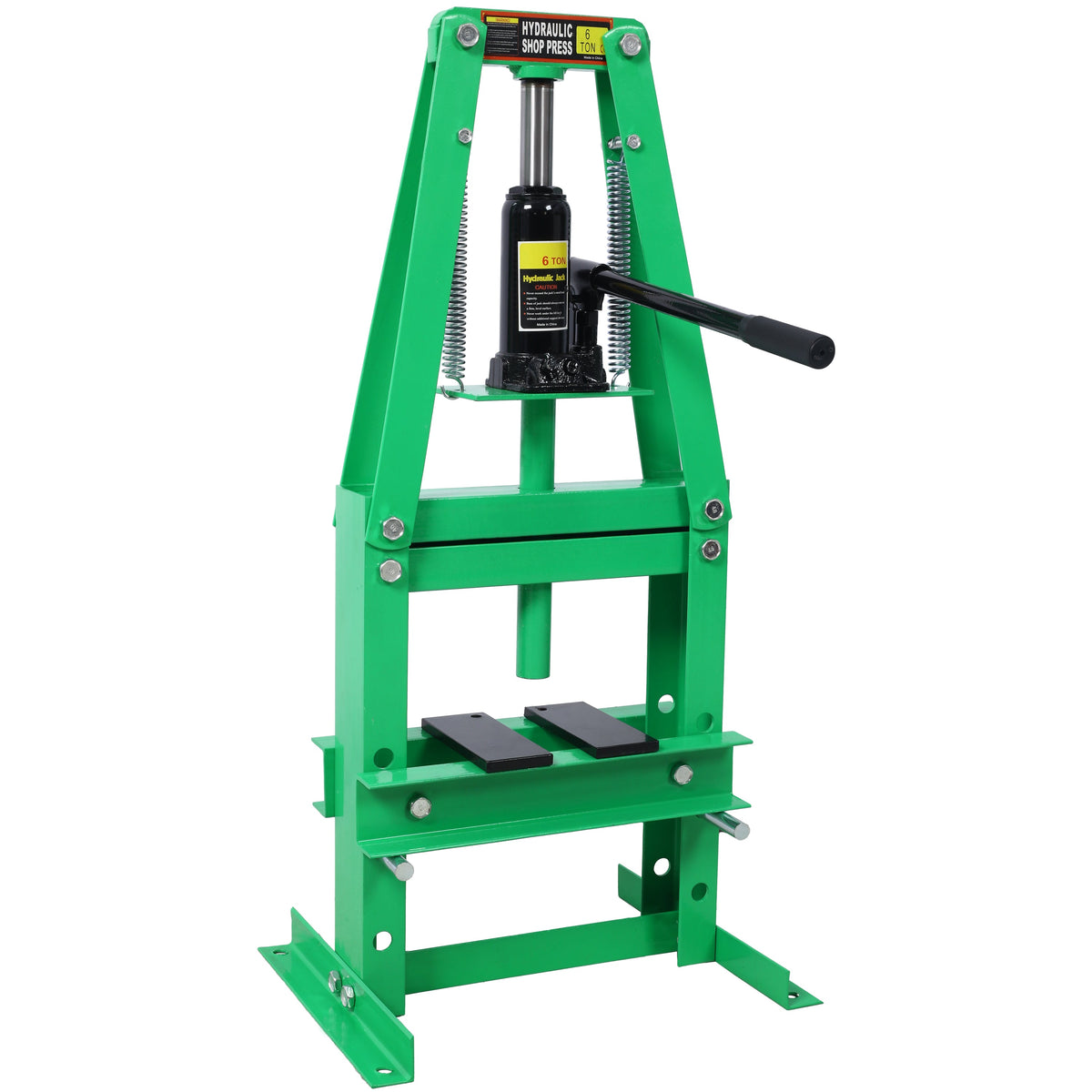 6-Ton Benchtop Hydraulic A-Frame Shop Press with Plates