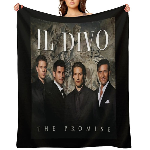 Il Divo The Promise Plush Throw Blanket