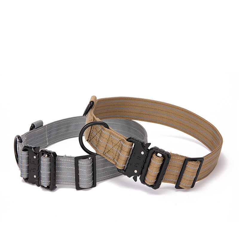 Tactical Dog Collar tactical yet stylish- Only the best for a Tactical Pup