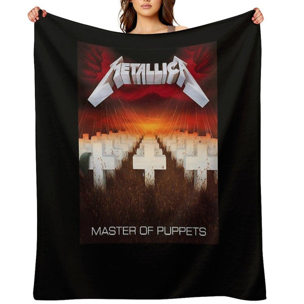 Master Of Puppets (Hq) Classic Throw Blanket