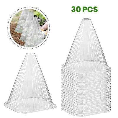 30 Reusable Square Planting Tents. Protect plants from birds, frost & snails.