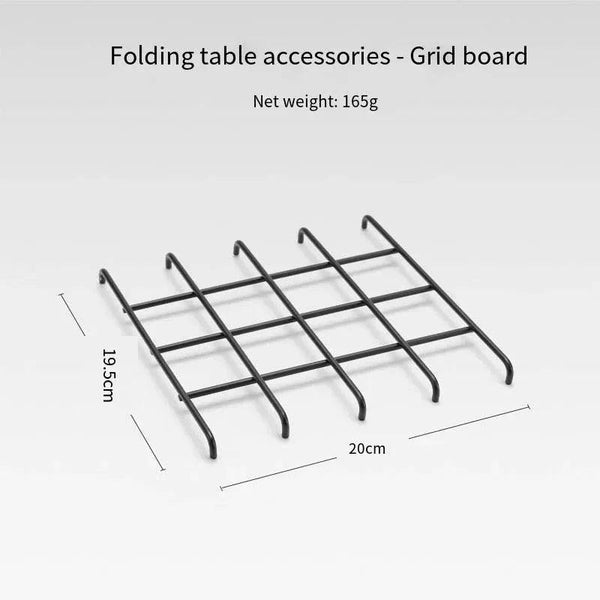 Portable 3-in-1 Design Camping Table for Grill with Mesh Desktop, Folding Table for Grill Camping Cooking BBQ - Gifts for You 'n Me