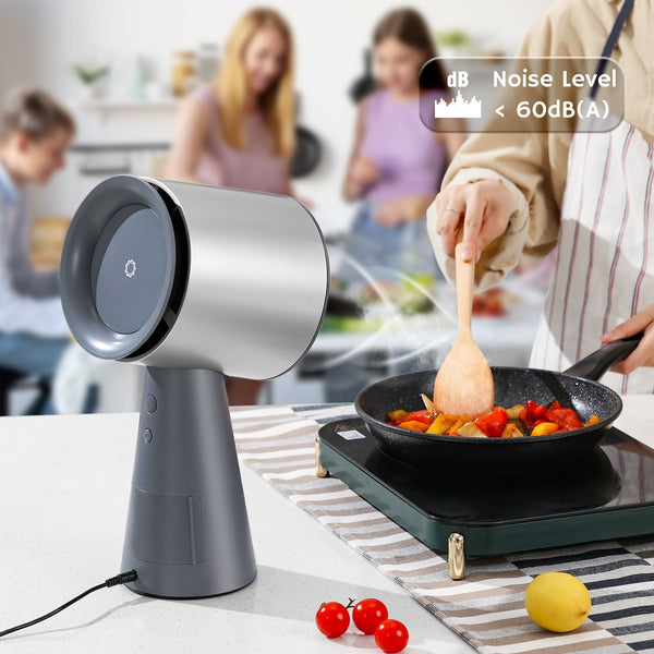 RH180 Portable Desktop Range Hood, Cordless or Plug-In Options - European version Airthereal