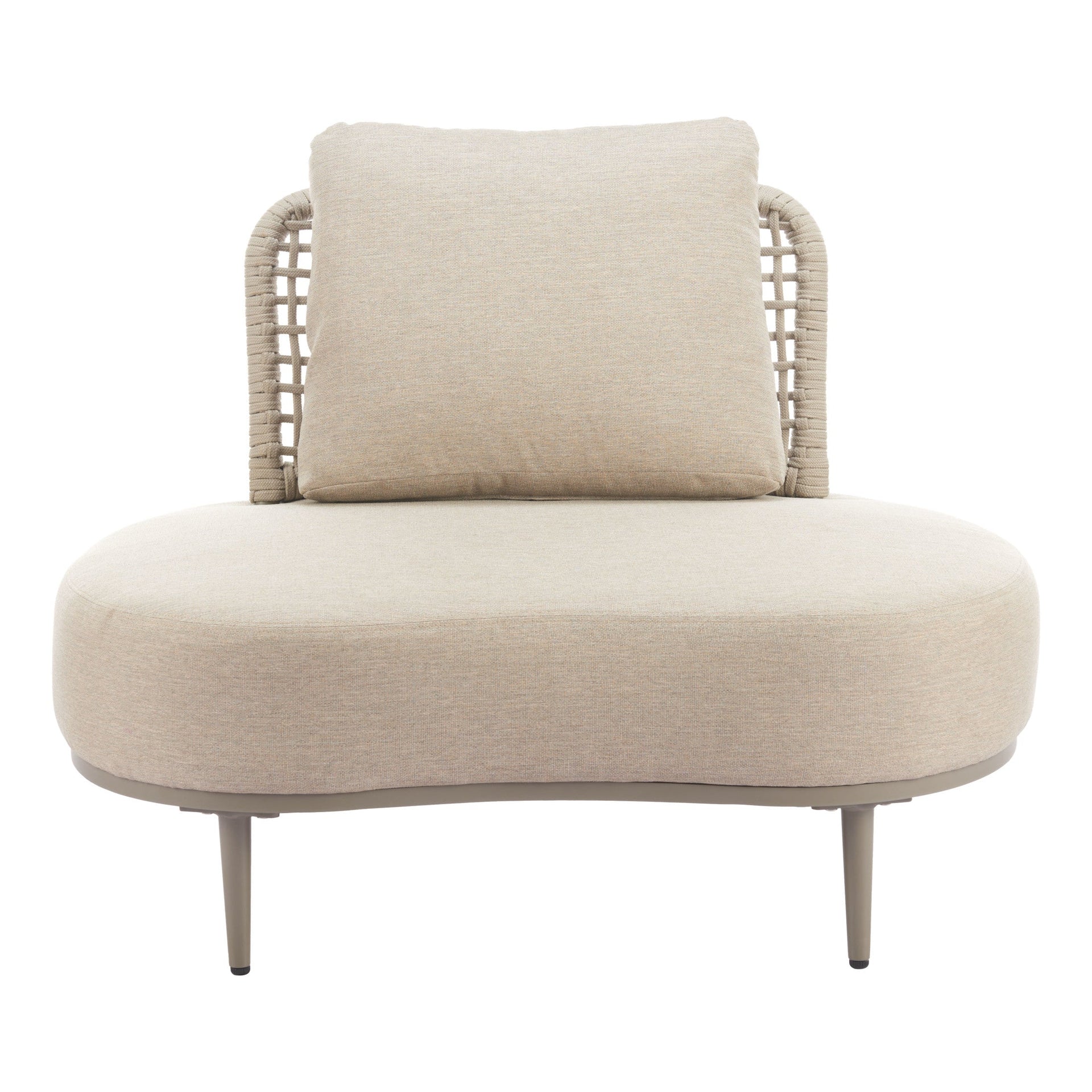 Ruhe Accent Chair Beige ZUO Store