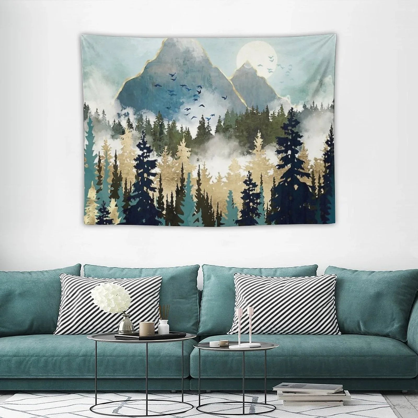 Misty Pines Tapestry