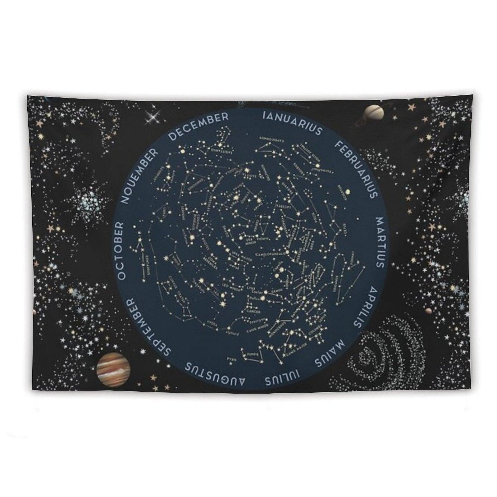 Come with Me to See The Stars Tapestry