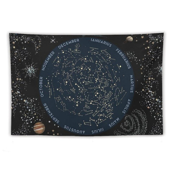Come with Me to See The Stars Tapestry