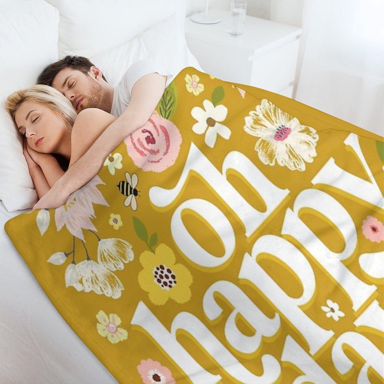 Oh Happy Day Throw Blanket