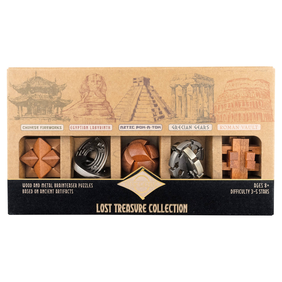 Lost Treasure Brainteaser Puzzle Collection