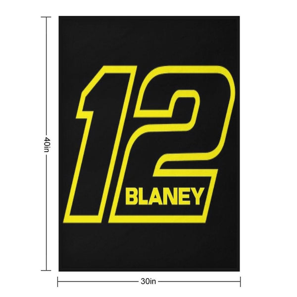 Ryan Blaney 12 Easy Care Throw Blanket