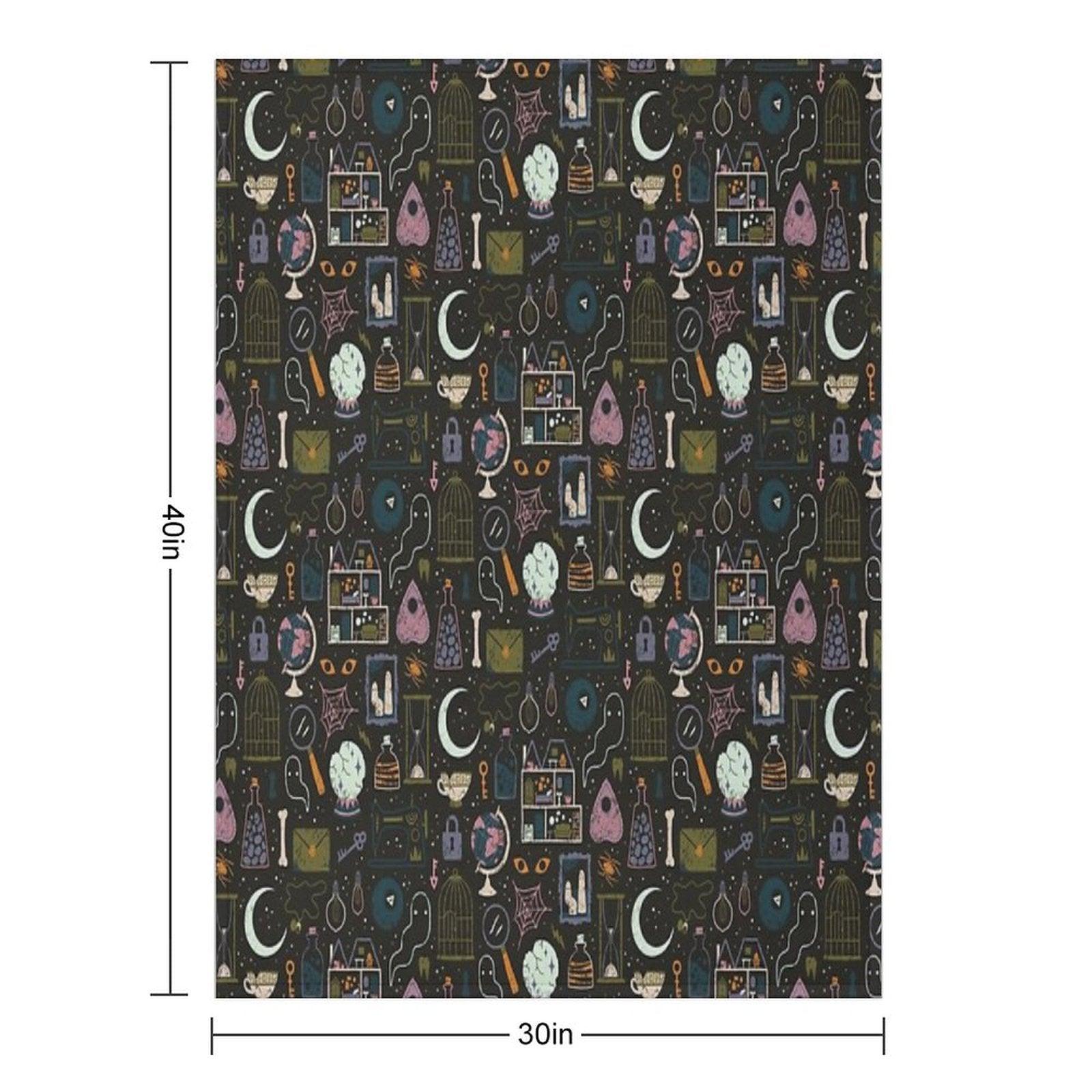 Haunted Attic Throw Blanket