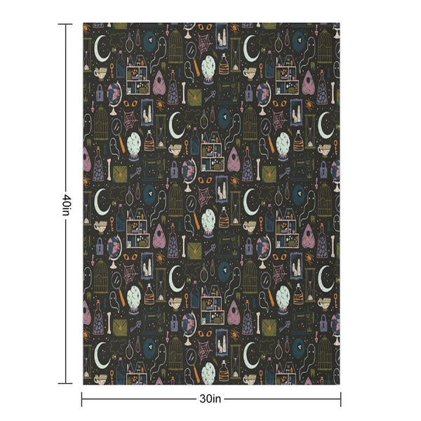 Haunted Attic Throw Blanket