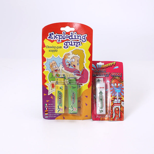 Spray gum prank prank funny candy toy
