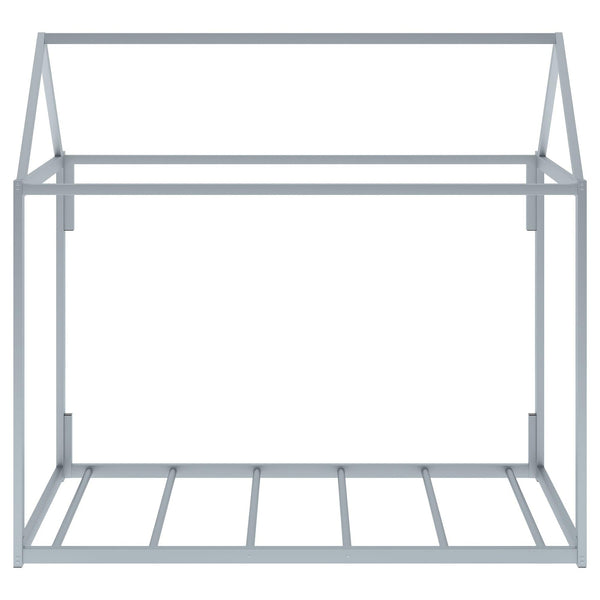 Metal House Shape Platform Bed twin