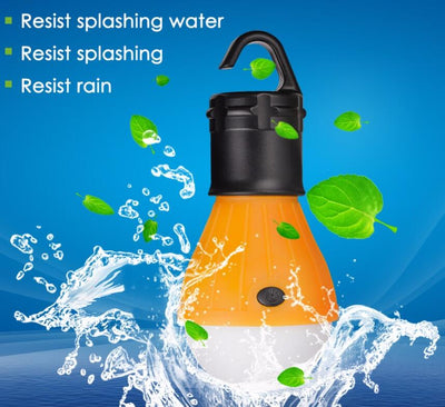 Outdoor Portable Hanging LED Camping Tent Light Bulb Fishing Lantern Lamp Torch 4 Colors Energy Saving