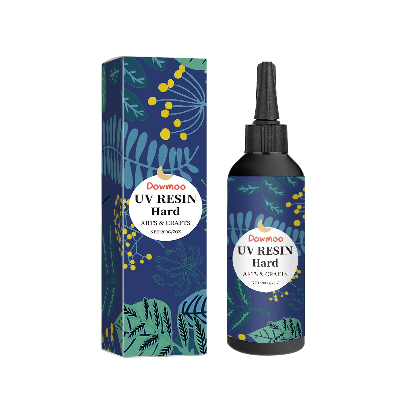 Resin Glue, Handmade Creative Resin Drops High Transparent Quick Drying Glue Odorless Crystal Drops