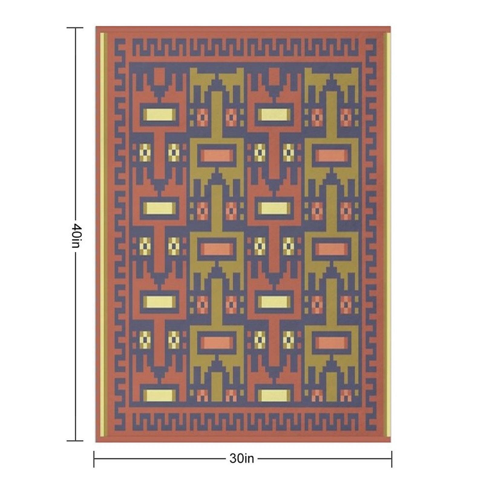 Madotsuki's Rug (Yume Nikki) Throw Blanket