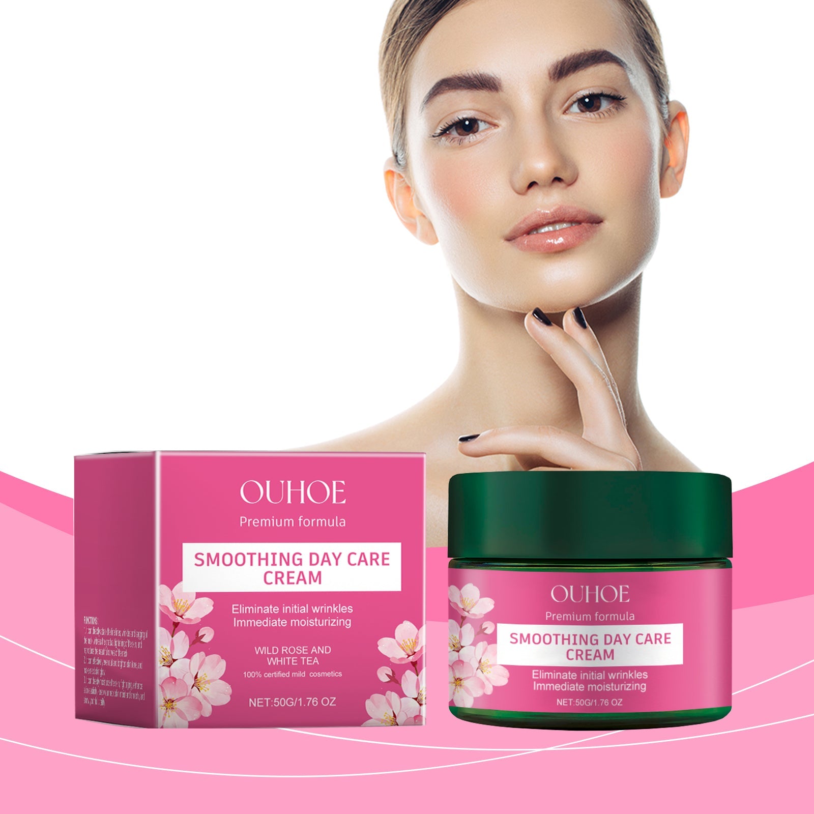 Moisturizing Cream Moisturizes And Hydrates Facial Skin To Rejuvenate And Rejuvenate