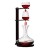 Wine Tower Decanting & Aerator Set by The Wine Savant - Unique Wine Decanter - 3 Aerating Parts - Upper, Middle & Lower Aerators - Whisky & Wines Carafe, Proven to Enhance & Improves Flavor & Aromas