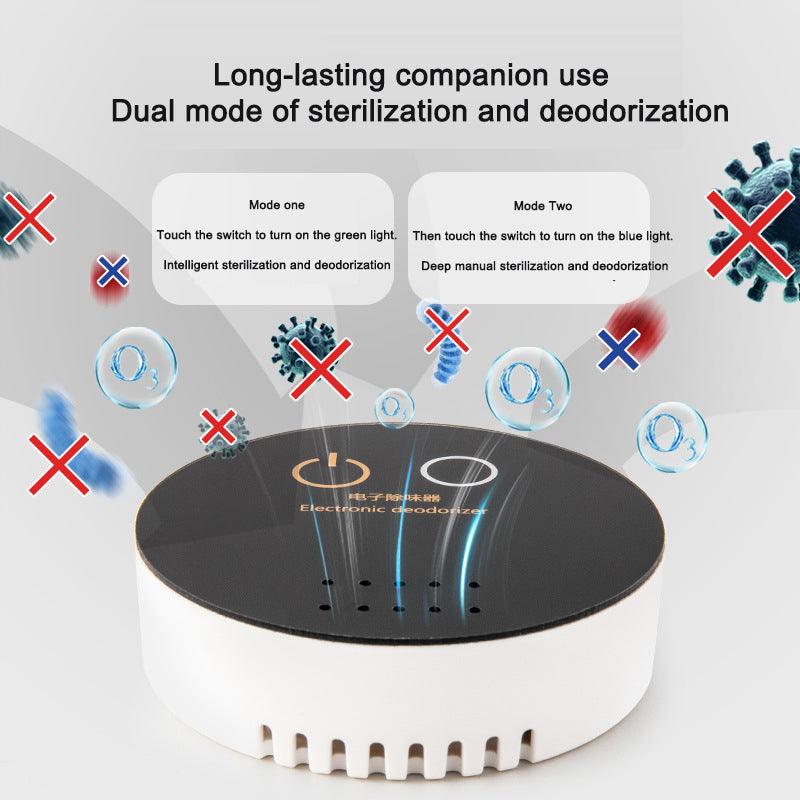 Portable deodorizing deodorizing sterilizing air purifier
