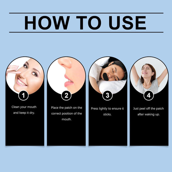 Anti-Snoring Sleep Patch Anti-Snoring Care At Night Physical Ventilation Anti-Snoring Patch