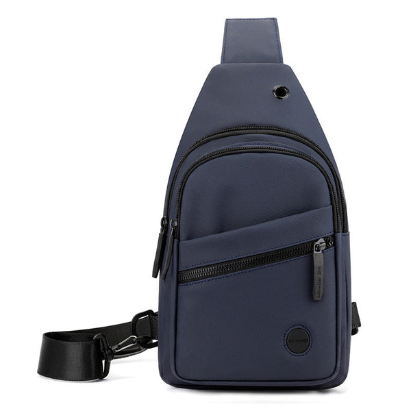 Sling Bag Crossbody Backpack: Over Shoulder Daypack Casual Cross Chest Side Pack